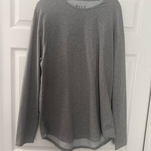 BYLT Basics Charcoal Long Sleeve Tee